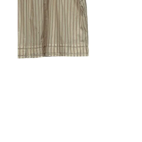 Melrose and Market Women’s Pintuck Trim Striped Peasant Blouse, Cream/Red, Sz. M - Picture 6 of 11